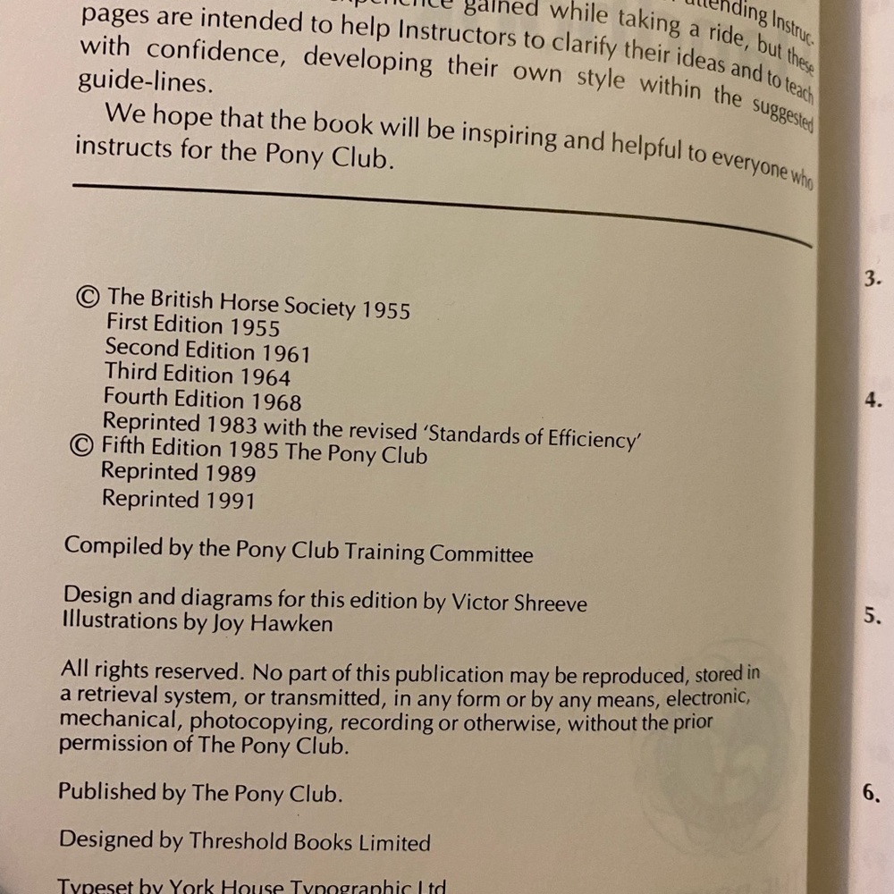 The Instructor’s Handbook of the British Horse Society and The Pony Club - Picture 5 of 5